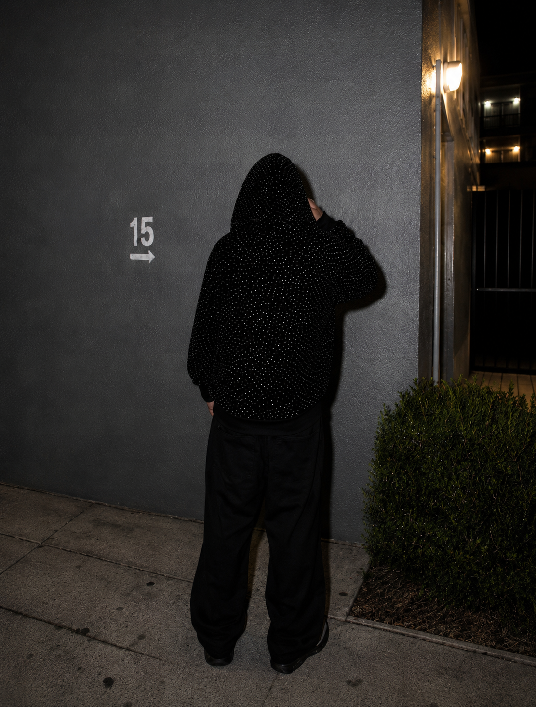 Midnight Rhinestone Hoodie ✦ Limited Drop